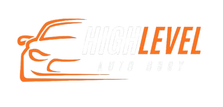 High Level Auto Body Logo